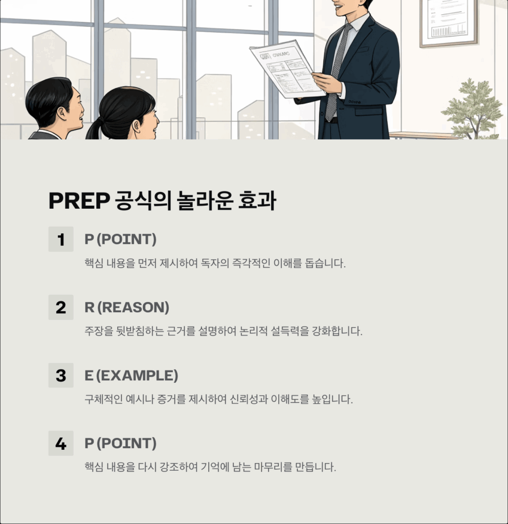 PREP 공식의 놀라운 효과
